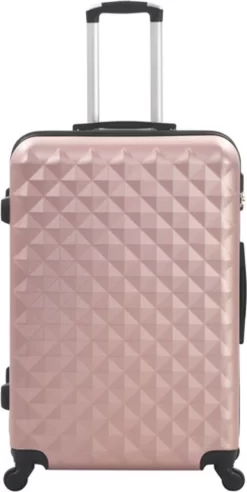VidaXL 3-delige Harde Kofferset ABS Roségoud 13 VidaXL 3-delige Harde Kofferset ABS Roségoud -Reisopslagwinkel 603x1200 5