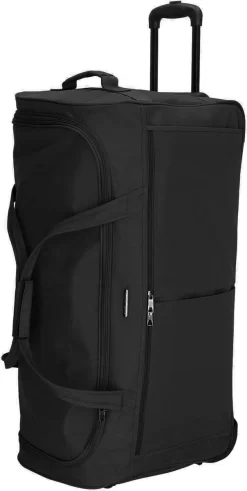 Enrico Benetti Perth 49007 Reistas / Sporttas Met Wielen 112 Liter - Zwart -Reisopslagwinkel 604x1200 7