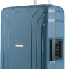 CarryOn Steward TSA Reiskoffer - 65cm Trolley Met Kliksloten - Dubbele Wielen - Blauw