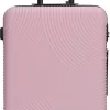Enrico Benetti Koffer / Trolley / Reiskoffer - 65 X 41 X 25 Cm - 68 Liter - ABS - Maat M - Louisville - Roze