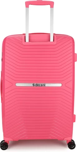 Decent CROSS-ONE PP Trolley 76 Cm - 94 Liter - TSA Slot - Pink -Reisopslagwinkel 608x1200 8
