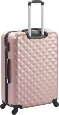 VidaXL 3-delige Harde Kofferset ABS Roségoud 10 VidaXL 3-delige Harde Kofferset ABS Roségoud -Reisopslagwinkel 611x1200 7