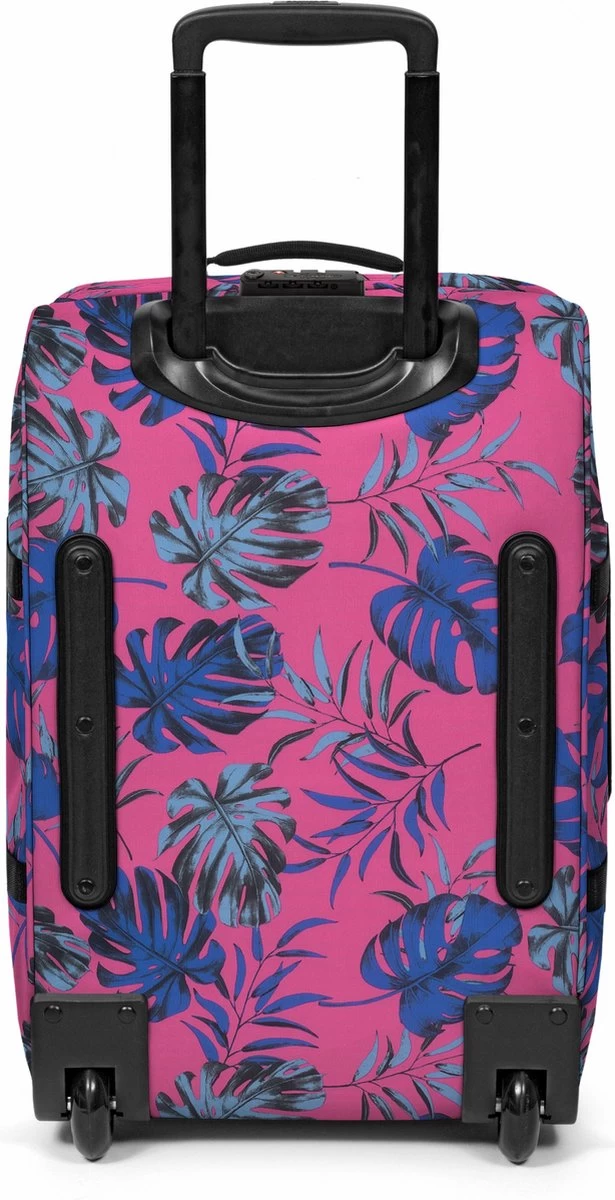 Eastpak TRANVERZ S Reiskoffer, Handbagage (51 X 32.5 X 23 Cm) - Brize Monstera Pink 2 Eastpak TRANVERZ S Reiskoffer, Handbagage (51 X 32.5 X 23 Cm) - Brize Monstera Pink - Afbeelding 2