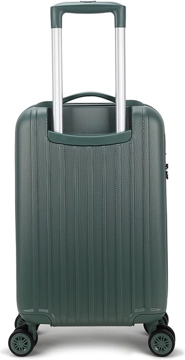 Decent Handbagage Koffer / Trolley / Reiskoffer - 55 Cm - 38 Liter - ABS - Tranporto - Groen 15 Decent Handbagage Koffer / Trolley / Reiskoffer - 55 Cm - 38 Liter - ABS - Tranporto - Groen - Afbeelding 15