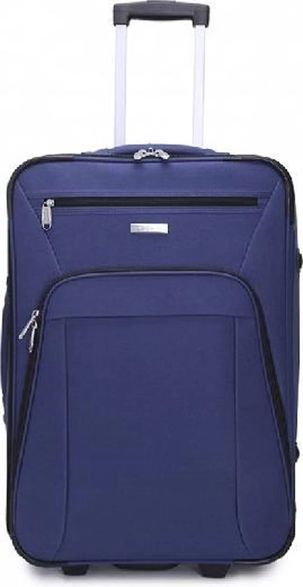 Decent Basic-Line Medium Trolley 63 Cm - Donkerblauw 13 Decent Basic-Line Medium Trolley 63 Cm - Donkerblauw - Afbeelding 13