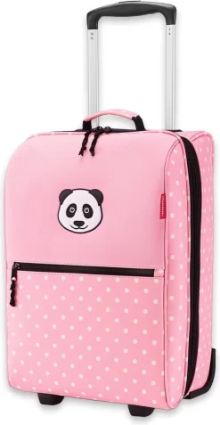 Reisenthel Trolley XS Kids Reiskoffer Kind - 12L - Panda Dots Pink Roze -Reisopslagwinkel 622x1200 2