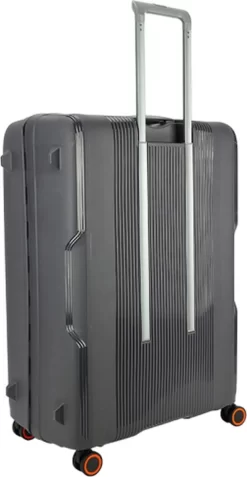 Decent Koffer / Trolley / Reiskoffer - 77 X 54.5 X 31.5 Cm - 116 Liter - Polypropyleen - Maat XL - On-Tour - Grijs -Reisopslagwinkel 622x1200 6