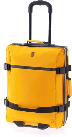 Gladiator Polar Handbagage Laptop Wieltas / Koffer - 55 Cm - 14 Inch - Geel