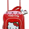 HELLO KITTY Strawberry Kinder Trolley Koffertje Vakantie Logeren 1-3 Jaar