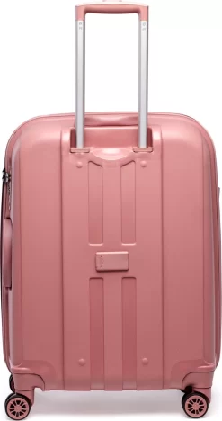 ©TROLLEYZ - Paris No.5 - Reiskoffer - 69cm Met TSA Slot - Dubbele Wielen - 360° Spinners - 100% Polypropyleen - Reiskoffer In Rose Blush -Reisopslagwinkel 633x1200 4