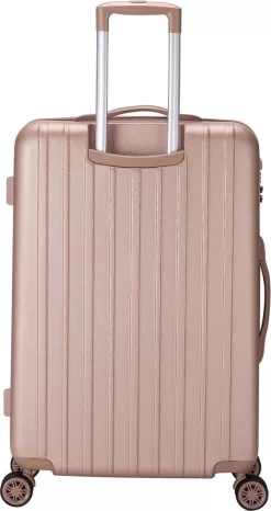 Decent Tranporto-One Reiskoffer 76 Cm - Zalmroze -Reisopslagwinkel 636x1200 4