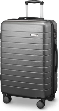 Swiss Alpine 2.0 - Reiskoffer - 67 Cm - 4 Wielen - Grijs