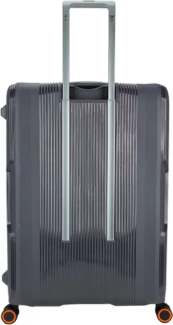 Decent Koffer / Trolley / Reiskoffer - 77 X 54.5 X 31.5 Cm - 116 Liter - Polypropyleen - Maat XL - On-Tour - Grijs -Reisopslagwinkel 638x1200 5