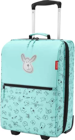 Reisenthel Trolley XS Kids Reiskoffer Kind - Maat XS - 12L - Cats&Dogs Mint -Reisopslagwinkel 644x1200 2