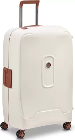 Delsey Harde Koffer / Trolley / Reiskoffer - Moncey - 76 Cm (large) - Wit -Reisopslagwinkel 645x1200 5