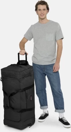 Eastpak LEATHERFACE L + Reistas, 104 Liter - Black 17 Eastpak LEATHERFACE L + Reistas, 104 Liter - Black -Reisopslagwinkel 646x1200 4