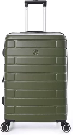 Jump Arogado - Reiskoffer - 66 Cm - 4 Wielen - TSA-Cijferslot - Kaki -Reisopslagwinkel 654x1200 2