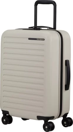 Samsonite Reiskoffer - Stackd Spinner Uitbreidbaar (4 Wielen) 55 Cm Handbagage - Sand - 2.8 Kg