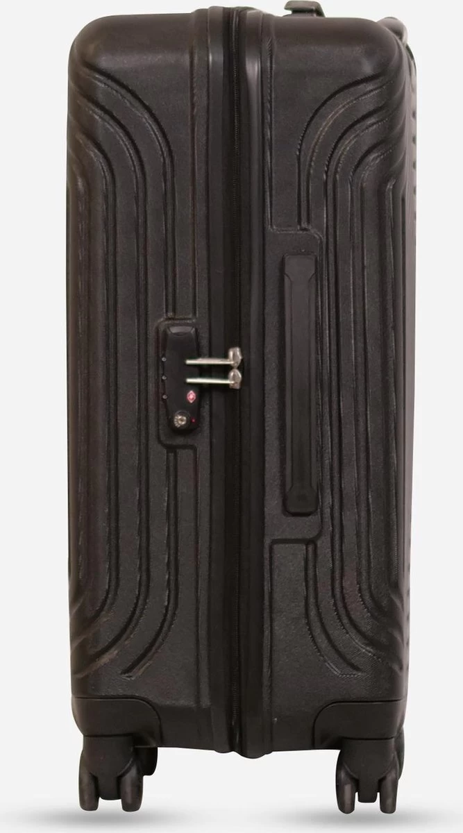 ©TROLLEYZ Florence No.7 - Reiskoffer 69 Cm - Night Black 2 ©TROLLEYZ Florence No.7 - Reiskoffer 69 Cm - Night Black - Afbeelding 2