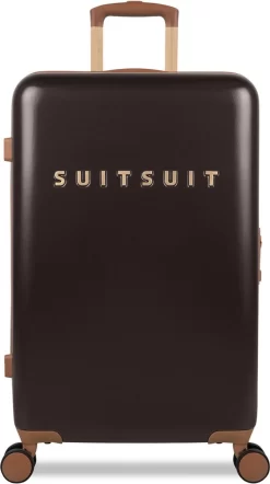SUITSUIT - Fab Seventies Classic - Espresso Black - Reiskoffer (66 Cm)