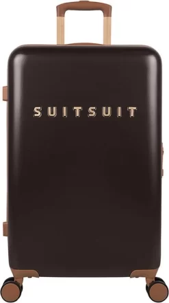 SUITSUIT - Fab Seventies Classic - Espresso Black - Reiskoffer (66 Cm) -Reisopslagwinkel 672x1200 2