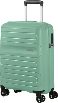 American Tourister Reiskoffer - Sunside Spinner 55/20 (Handbagage) Mineral Green -Reisopslagwinkel 673x1200