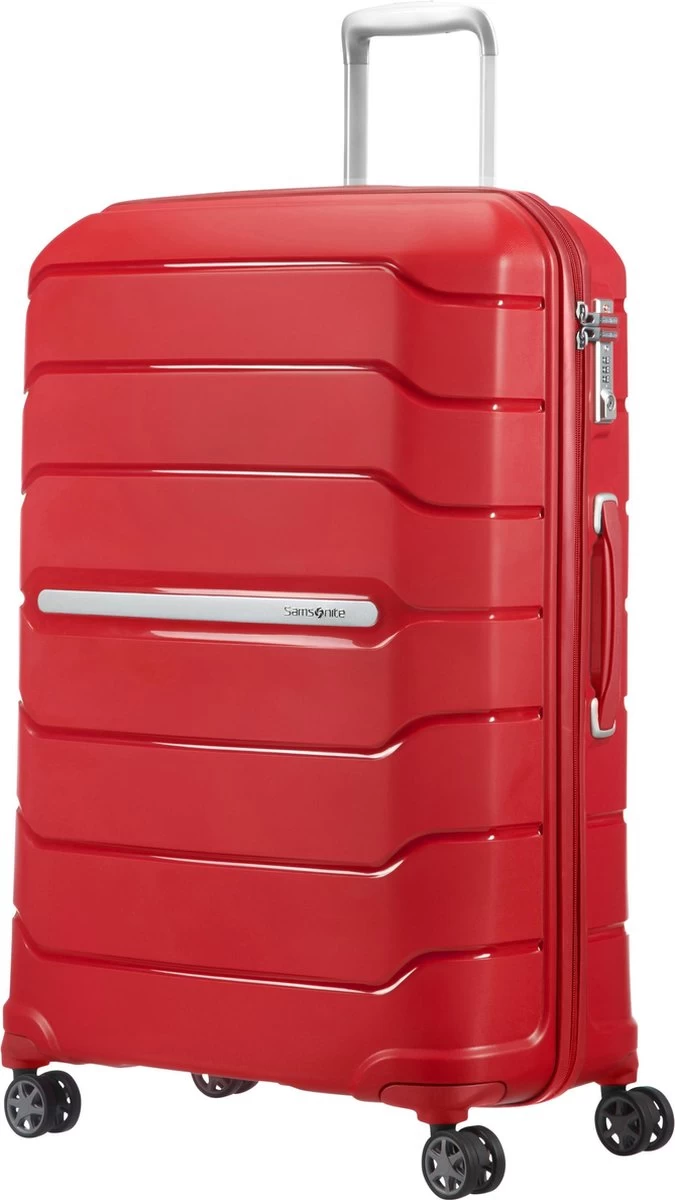 Samsonite Reiskoffer - Flux Spinner 75/28 Exp (Medium) Red 1 Samsonite Reiskoffer - Flux Spinner 75/28 Exp (Medium) Red