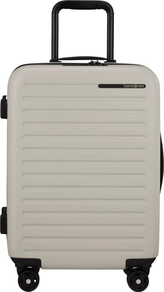 Samsonite Reiskoffer - Stackd Spinner Uitbreidbaar (4 Wielen) 55 Cm Handbagage - Sand - 2.8 Kg 10 Samsonite Reiskoffer - Stackd Spinner Uitbreidbaar (4 Wielen) 55 Cm Handbagage - Sand - 2.8 Kg - Afbeelding 10