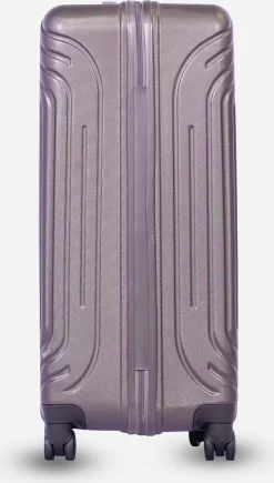 ©TROLLEYZ - Florence No.7 - Trolley - 55cm Met TSA Slot - Dubbele Wielen - 360° Spinners - 100% ABS - Handbagage Koffer In Cloudy Grey -Reisopslagwinkel 681x1200 1