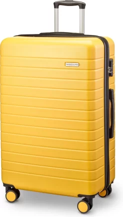 Swiss Alpine 2.0 - Kofferset - 3-delig - 4 Wielen - TSA-cijferslot - Geel -Reisopslagwinkel 683x1200 6