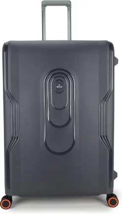 Decent Koffer / Trolley / Reiskoffer - 77 X 54.5 X 31.5 Cm - 116 Liter - Polypropyleen - Maat XL - On-Tour - Grijs