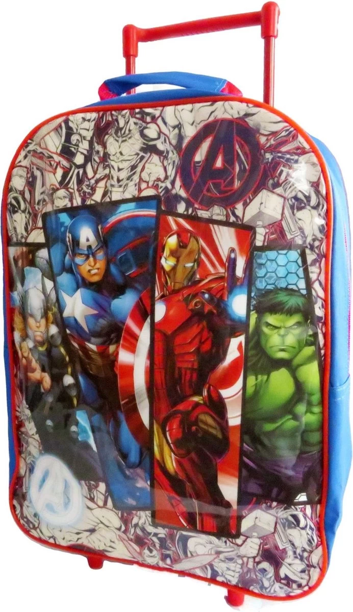 The AVENGERS Trolley Koffer Hulk Thor Iron Man Captain America 1 The AVENGERS Trolley Koffer Hulk Thor Iron Man Captain America