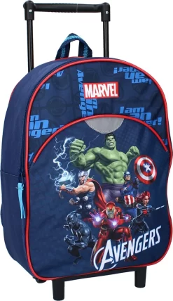 Avengers Thema Trolley/reistas Rugzak Koffertje 33 Cm Voor Kinderen - Weekendtasje Voor Kinderen -Reisopslagwinkel 692x1200 3
