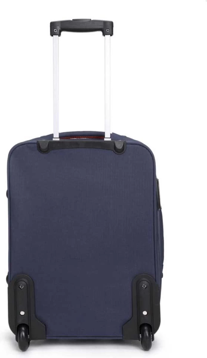 Decent Basic-Line Medium Trolley 63 Cm - Donkerblauw 3 Decent Basic-Line Medium Trolley 63 Cm - Donkerblauw - Afbeelding 3