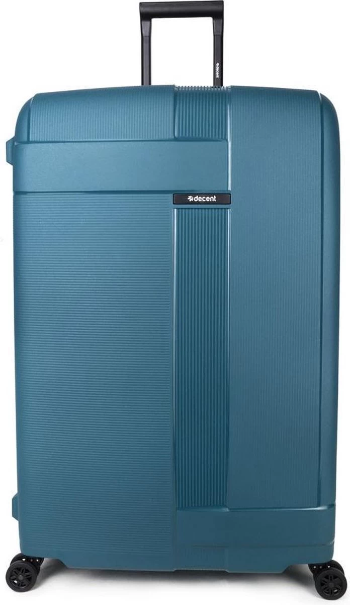 Decent Transit Medium Koffer - 70 Cm - Petrol Groen 10 Decent Transit Medium Koffer - 70 Cm - Petrol Groen - Afbeelding 10