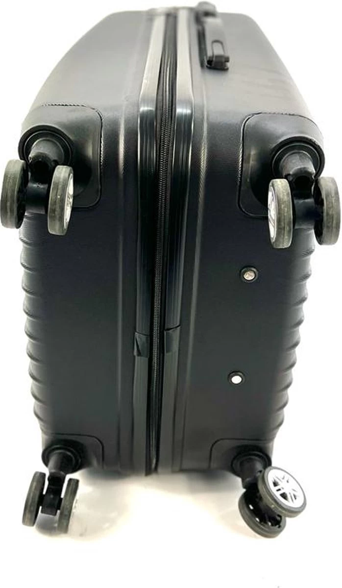 AATravel XL Reiskoffer - Trolley ABS - Met Dubbele Wielen - 76 Cm - 110 Liter - Zwart 4 AATravel XL Reiskoffer - Trolley ABS - Met Dubbele Wielen - 76 Cm - 110 Liter - Zwart - Afbeelding 4