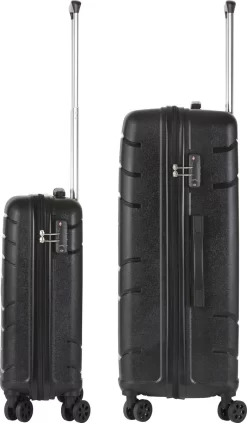 TravelZ Big Bars Kofferset - Trolleyset TSA 2-delig - Handbagage En Groot - Zwart 9 TravelZ Big Bars Kofferset - Trolleyset TSA 2-delig - Handbagage En Groot - Zwart -Reisopslagwinkel 701x1200 2