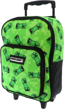 Minecraft Jongens Trolley 29x15x38 Groen -Reisopslagwinkel 709x1200 5