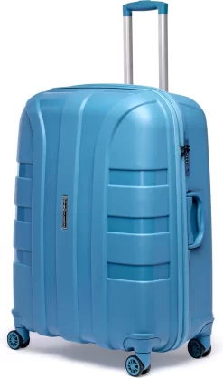 ©TROLLEYZ - Paris No.5 - Reiskoffer - 78cm Met TSA Slot - Dubbele Wielen - 360° Spinners - 100% Polypropyleen - Reiskoffer In Ice Blue 27 ©TROLLEYZ - Paris No.5 - Reiskoffer - 78cm Met TSA Slot - Dubbele Wielen - 360° Spinners - 100% Polypropyleen - Reiskoffer In Ice Blue -Reisopslagwinkel 709x1200 6