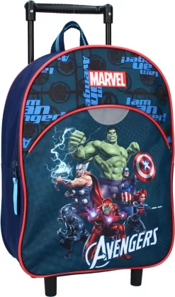 Avengers Thema Trolley/reistas Rugzak Koffertje 33 Cm Voor Kinderen - Weekendtasje Voor Kinderen -Reisopslagwinkel 710x1200 1