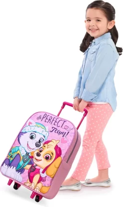 Paw Patrol Skye & Everest Trolley Koffer School Logeren Vakantie -Reisopslagwinkel 713x1200 1