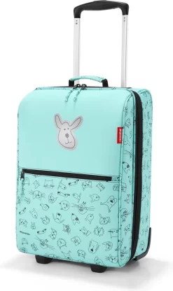 Reisenthel Trolley XS Kids Reiskoffer Kind - Maat XS - 12L - Cats&Dogs Mint