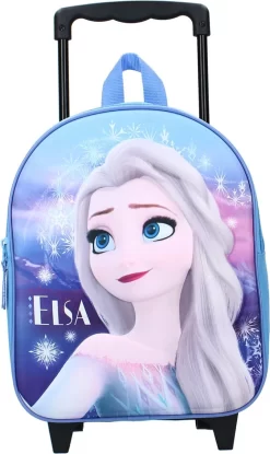 Disney Frozen Handbagage Reiskoffer/trolley/rugzak Blauw 32 Cm Voor Kinderen -Reisopslagwinkel 715x1200 2