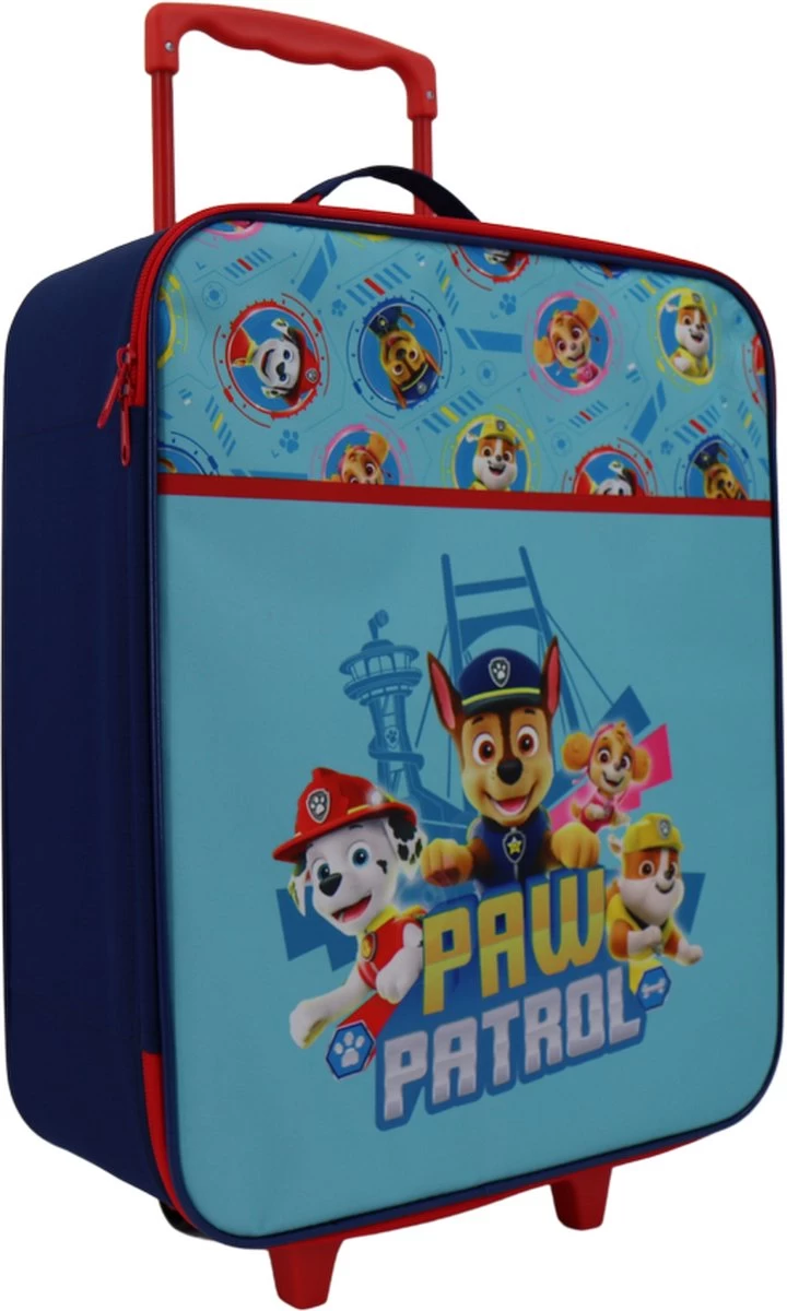 Paw Patrol Jongens Trolley Blauw 35 X 14,5 X 42 1 Paw Patrol Jongens Trolley Blauw 35 X 14,5 X 42