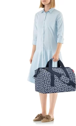 Reisenthel Allrounder L Reistas Sporttas - 30L - Signature Navy Blauw 9 Reisenthel Allrounder L Reistas Sporttas - 30L - Signature Navy Blauw -Reisopslagwinkel 724x1200 4