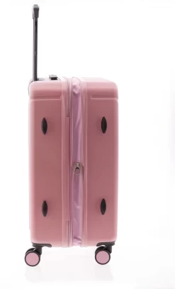 Gladiator Tropical Middelgrote Koffer Expandable - 67 Cm - 72/82 Liter - Roze -Reisopslagwinkel 727x1200 1