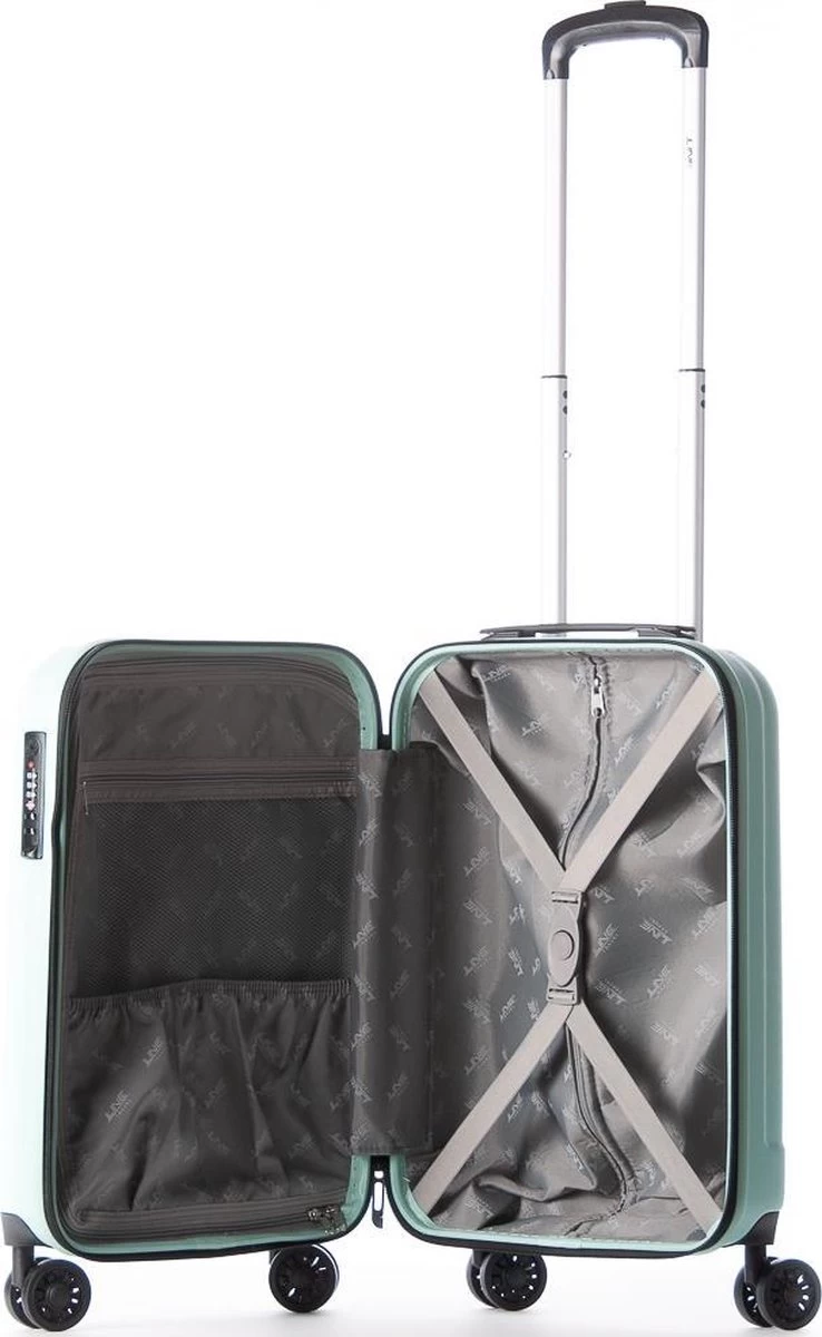 Oistr Noorvik Handbagage 4 Wheel Spinner Mint Green 4 Oistr Noorvik Handbagage 4 Wheel Spinner Mint Green - Afbeelding 4