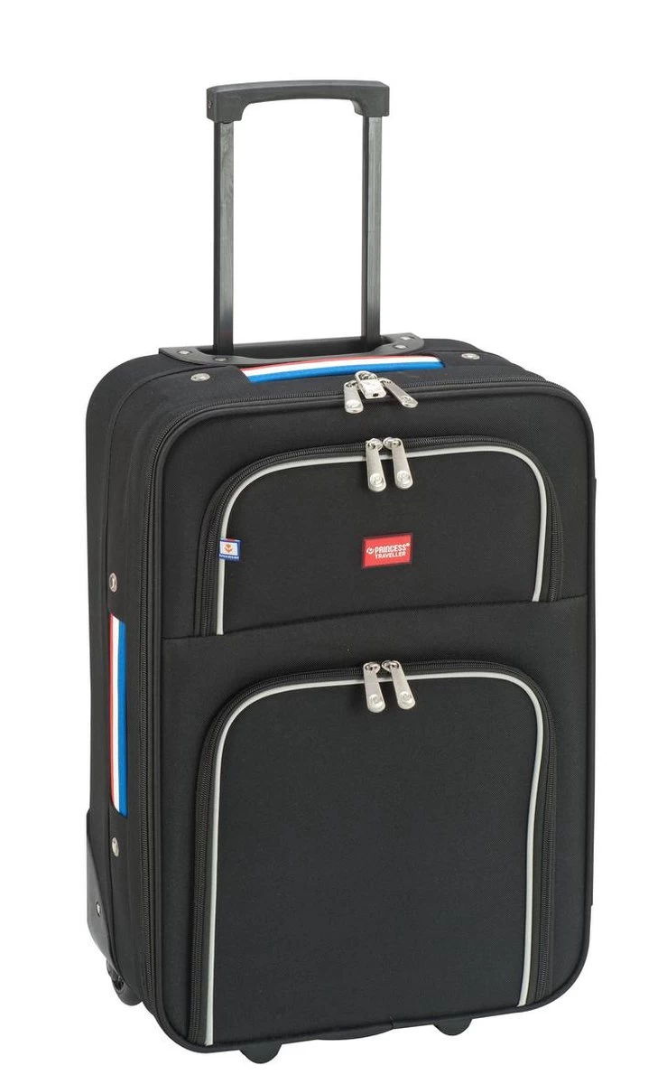 Princess Barcelona Dutch Design - Reiskoffer - 75 Cm - Zwart 7 Princess Barcelona Dutch Design - Reiskoffer - 75 Cm - Zwart - Afbeelding 7