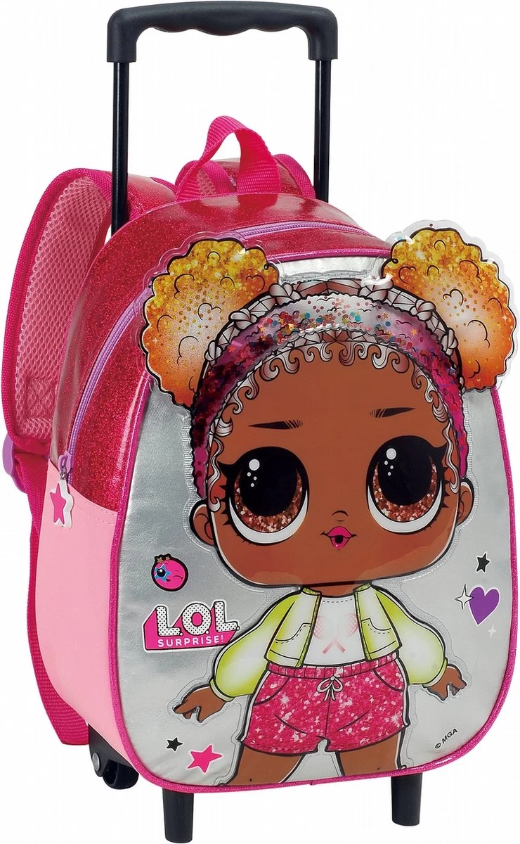 L.O.L. Surprise! LOL Surprise Meisjes Peuter Rugzak Trolley Court Champ 30 X24 X 11 1 L.O.L. Surprise! LOL Surprise Meisjes Peuter Rugzak Trolley Court Champ 30 X24 X 11