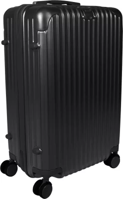 Royal Swiss - Kofferset - Cijferslot- Lichtgewicht Koffer - 4 Wielen- Zwart -Reisopslagwinkel 741x1200 5